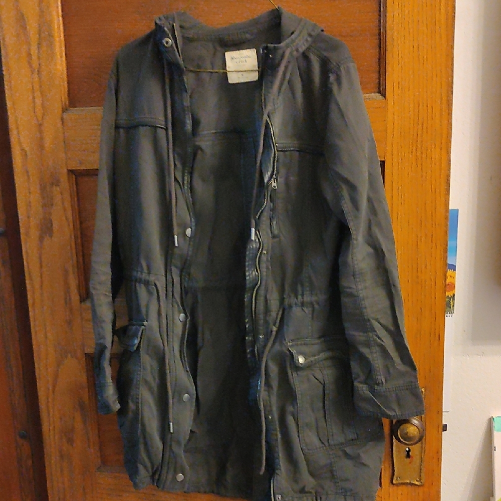 Abercrombie & Fitch Charcoal Jacket